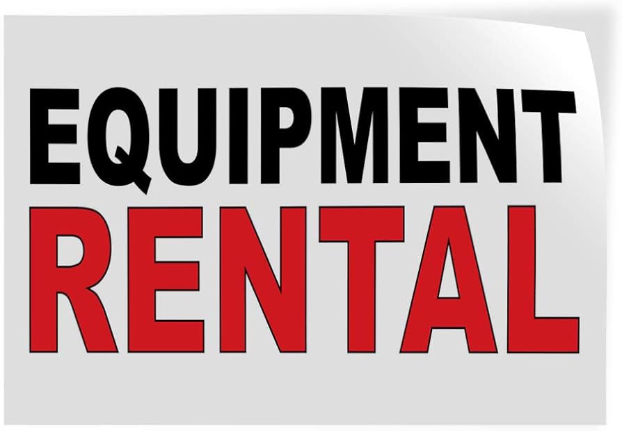 Commercial machinery rental - main image