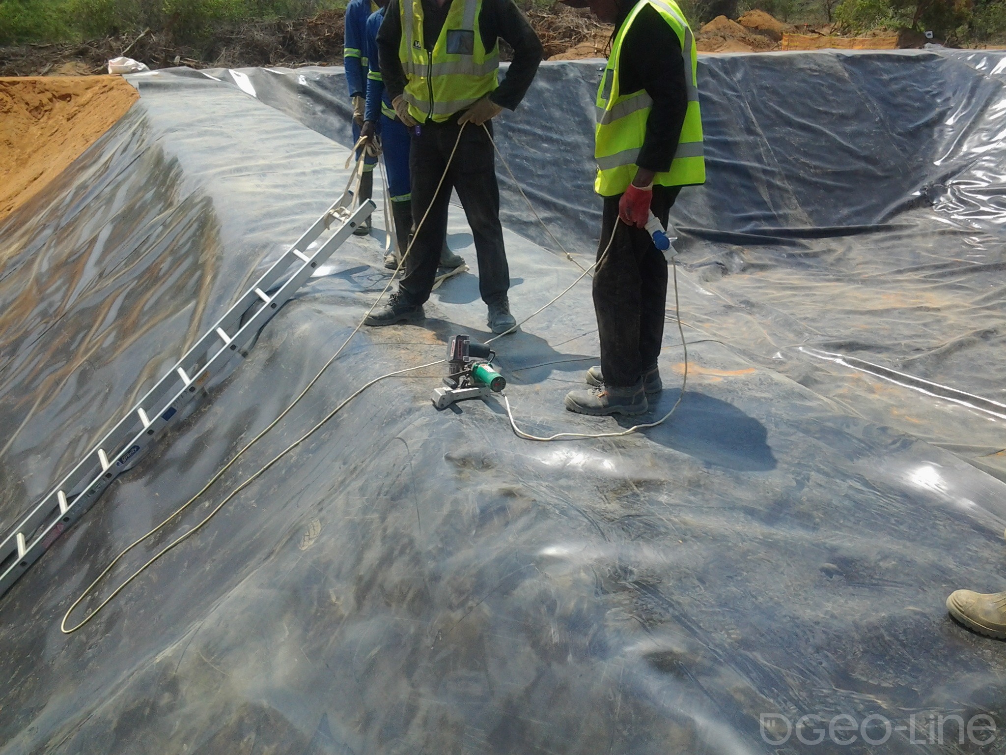 Damsheet installation - main image