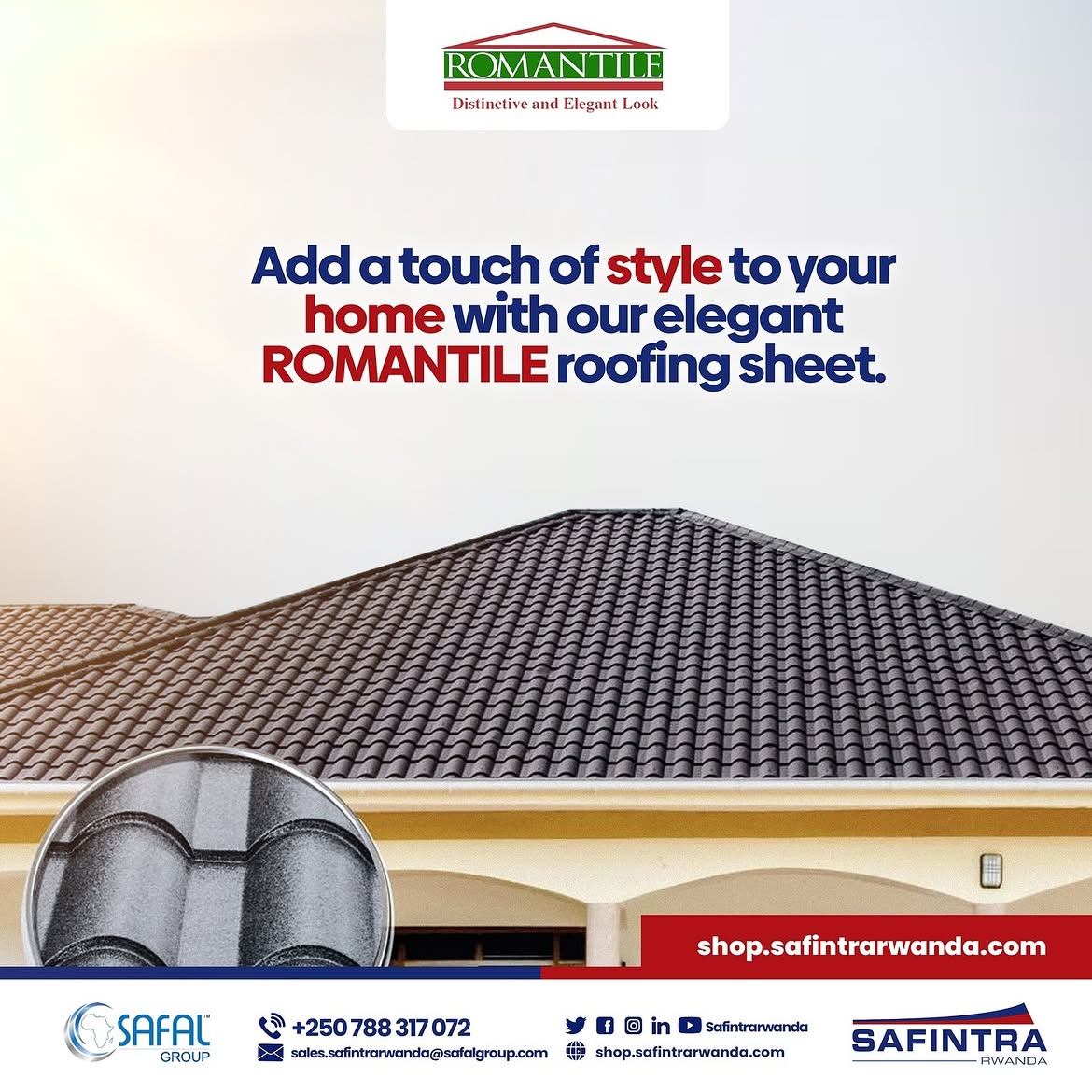 Romantile  Roofing sheets - main image