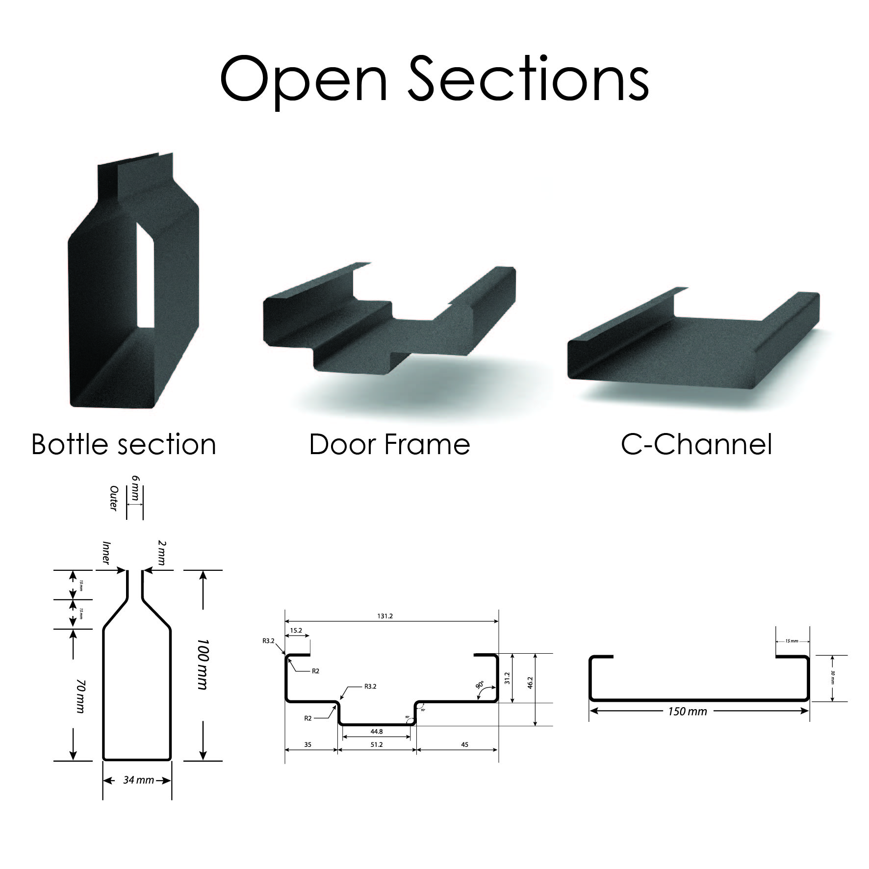 Open Sections (MS) Mild Steel - image 2