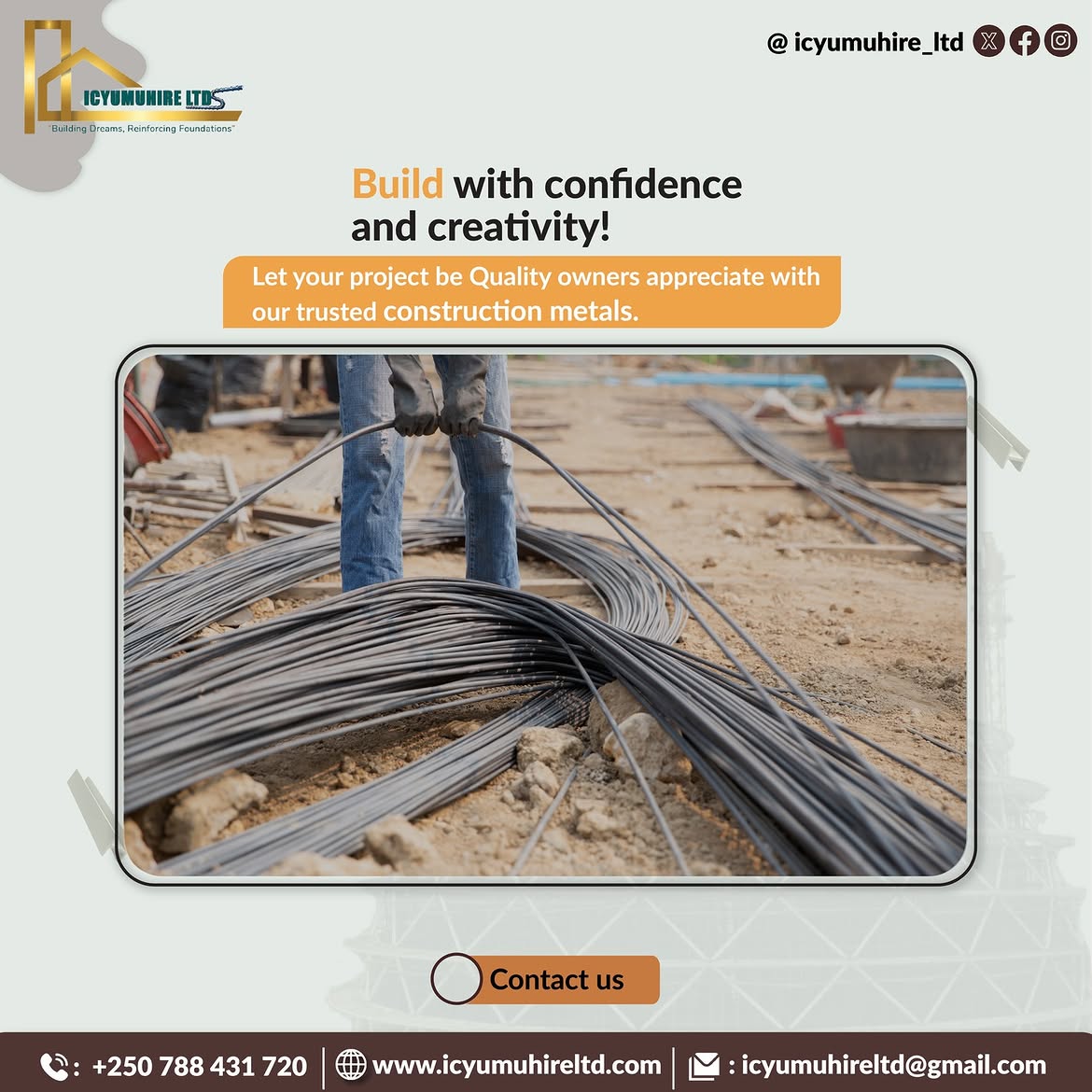 Steel bars - main image