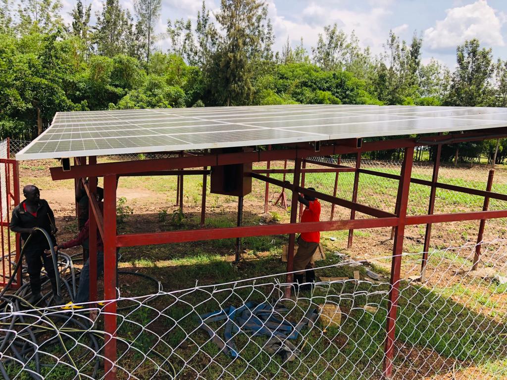 Solar panels installation - main image