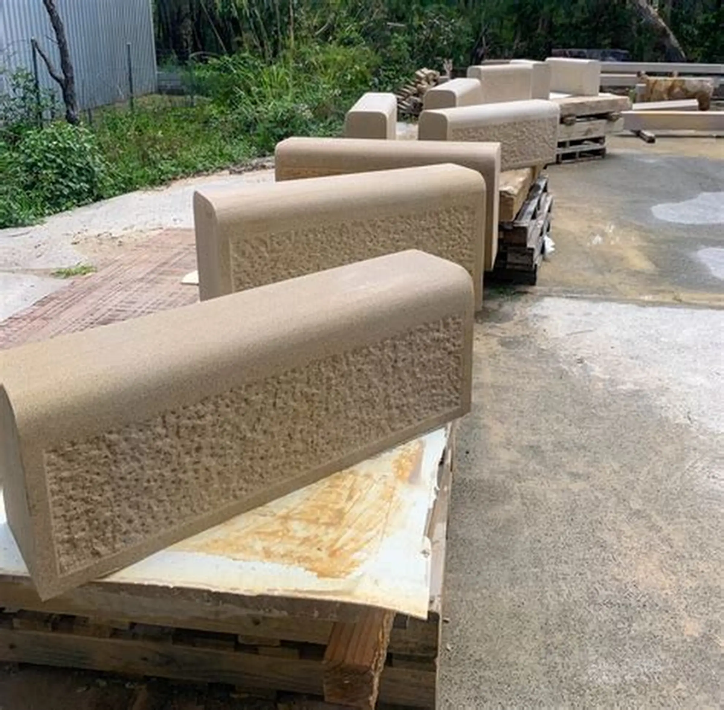 Cast stones installation - main image