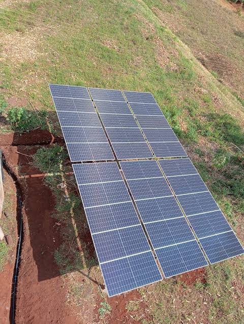 Solar panels installation - main image